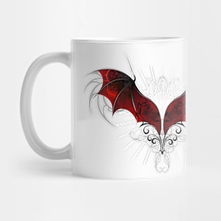 Wings of Dragon ( Red Dragon Wings ) Mug